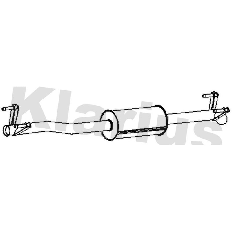 Klarius Box With Tail Pipe MZ879C