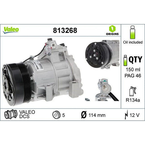 Valeo Air Conditioning Compressor 813268