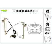 Valeo Electric Window Regulator Lifter Left Front 850814