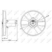 NRF Engine Cooling Fan 47401
