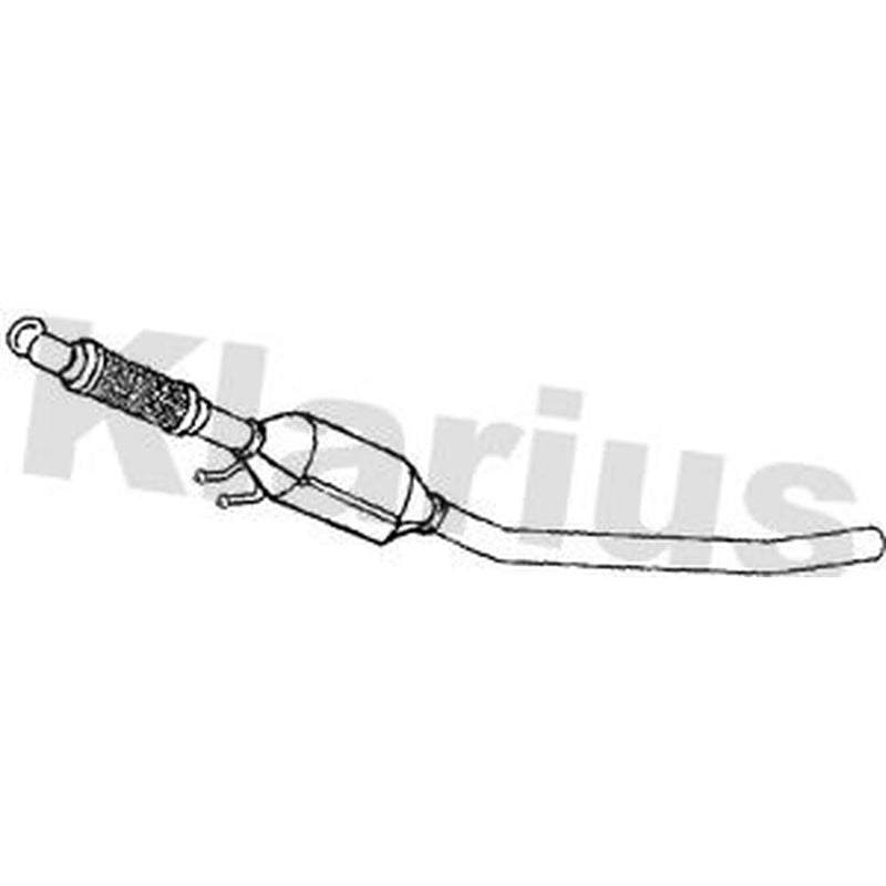 Klarius Catalyst Type Approved With Pipe 322053