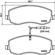 Mintex Front Brake Pad Set MDB2953