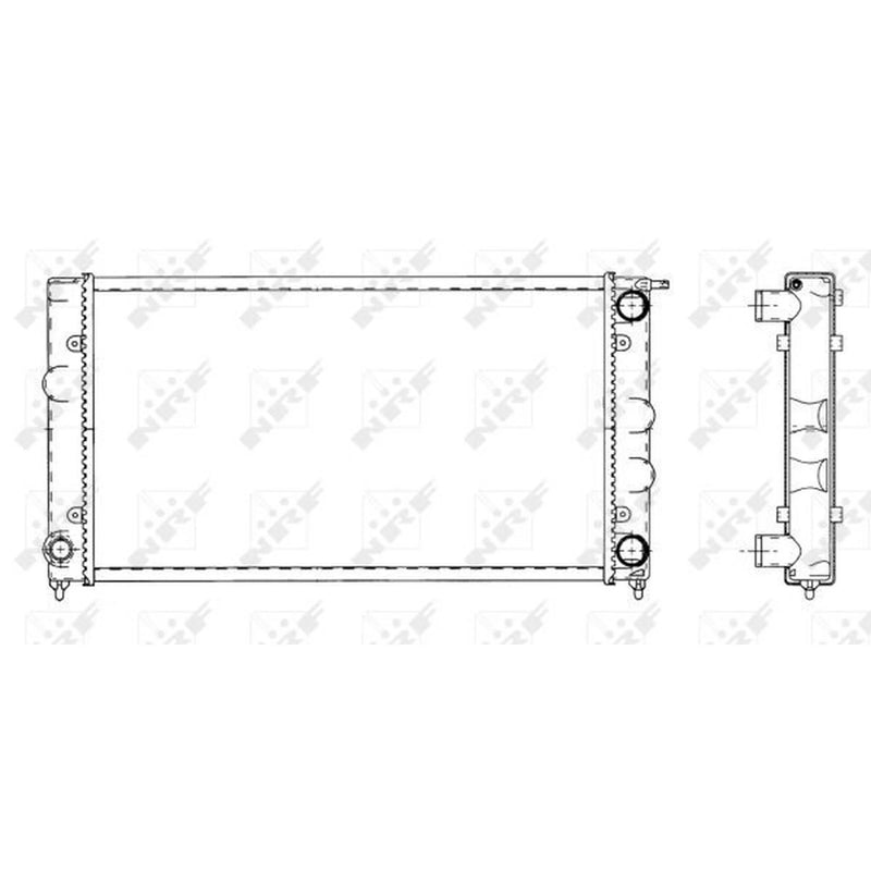 NRF Engine Radiator 509501