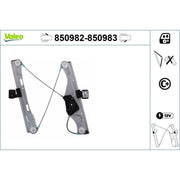 Valeo Electric Window Regulator Lifter Right Front 850983