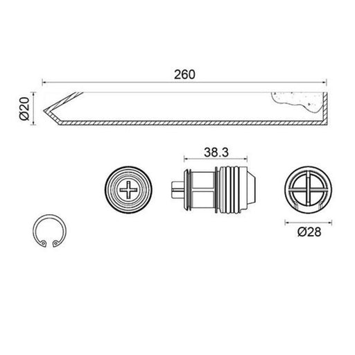 Mahle Air Conditioning Dryer AD 301 000S