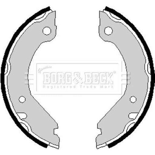 Borg & Beck Parking Brake Shoe Set BBS6134