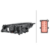 Hella Headlight Headlamp H7/H7 Right 1EG 010 011-321