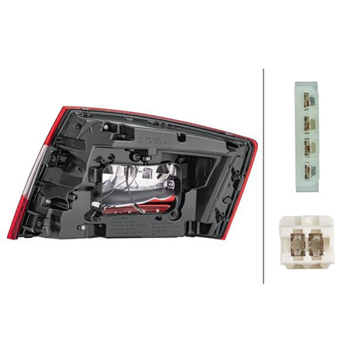 Hella Tail Light / Lamp PY21W Left 2SK 012 881-051