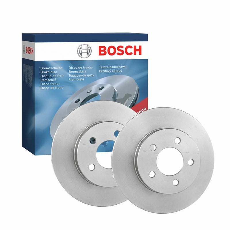 Bosch 2 x Vented Front Brake Discs 0986479461-x2