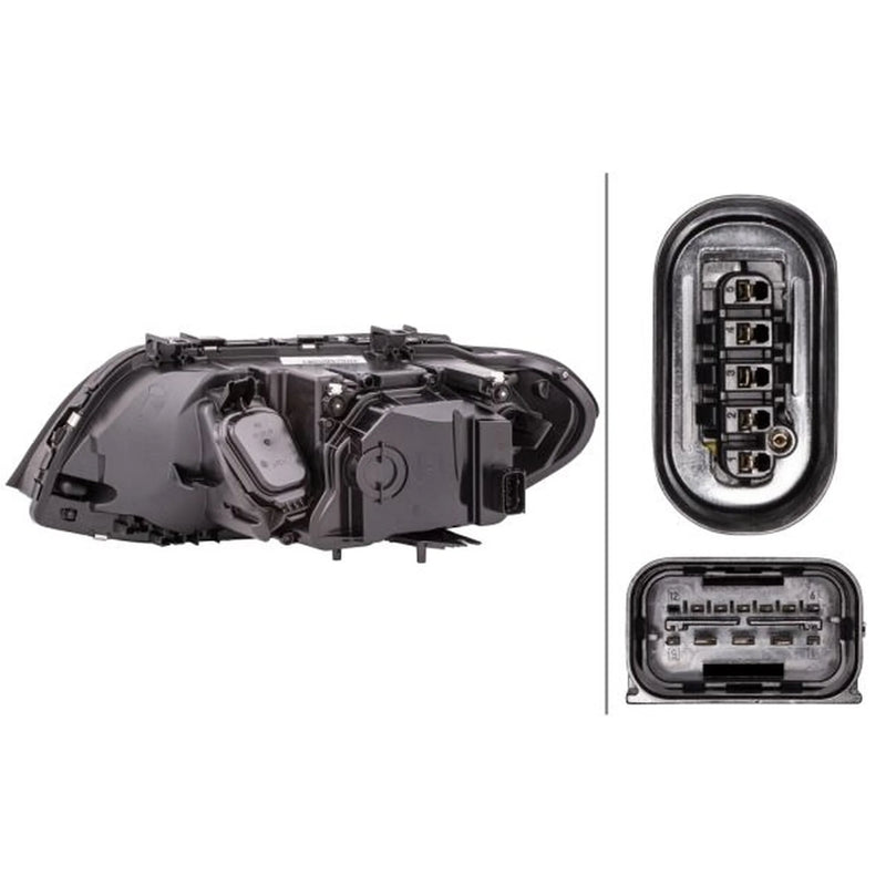 Hella Headlight Headlamp D2S/H1 Right 1EL 224 485-421