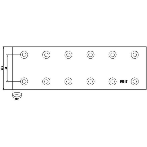 DON Don Cv Brake Lining Set MP37381S7115