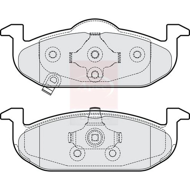 Apec Front Brake Pad Set PD4251
