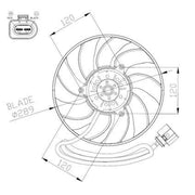 NRF Engine Cooling Fan 47946