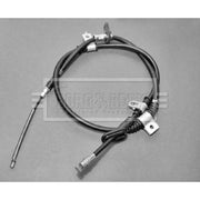 Borg & Beck Handbrake Cable Left Rear BKB2018