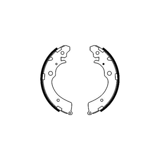 Mintex Brake Shoe Set Axle Kit MFR376