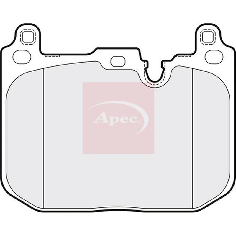 Apec Front Brake Pad Set PAD2102