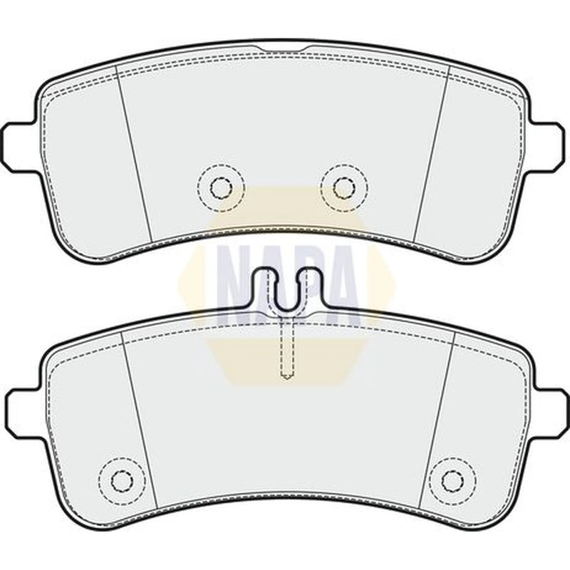 NAPA Rear Brake Pad Set NBP1898
