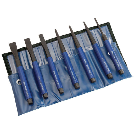 Draper Chisel and Punch Set (7 Piece) 23187 Draper  - Town Parts