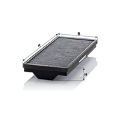 MANN-FILTER Cabin Air Filter (Pollen Filter) CUK 4469
