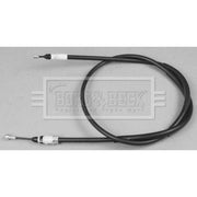 Borg & Beck Handbrake Cable Left Rear BKB3781