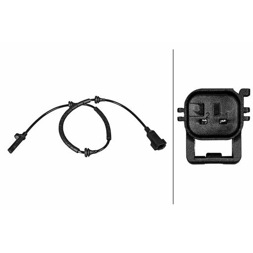 Hella ABS Wheel Speed Sensor Rear 6PU 358 216-451