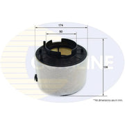 Comline Engine Air Filter EAF1002