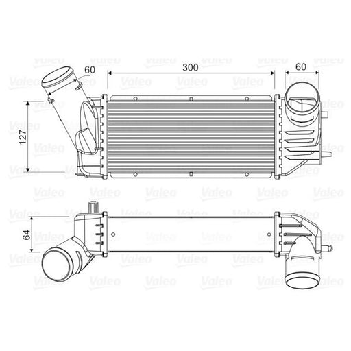 Valeo Intercooler (Charge Air Cooler) 818648