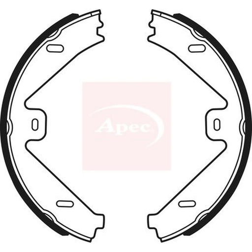 Apec Parking Brake Shoe Set SHU734