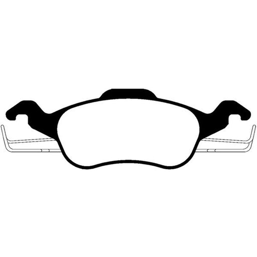 Abtex Front Brake Pad Set PLU3627