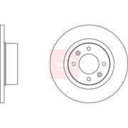 Apec 2 x Solid Rear Brake Discs DSK2097-x2