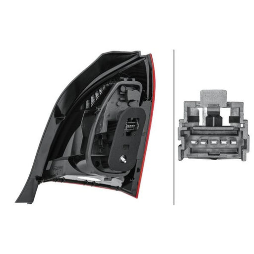 Hella Tail Light / Lamp PY21W Left 2VA 010 938-031