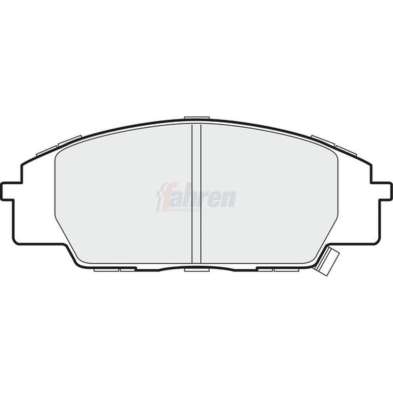 Fahren Front Brake Pad Set FBP3156