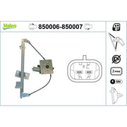 Valeo Electric Window Regulator Lifter Left Front 850006