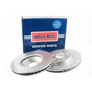Borg & Beck 2 x Front Brake Discs BBD4238-x2