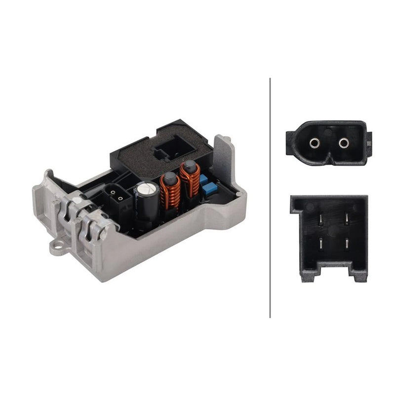 Hella Heater Blower Regulator 5HL 366 410-241