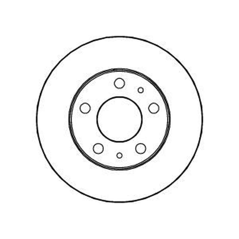 Abtex 2 x Vented Front Brake Discs BD427V-x2