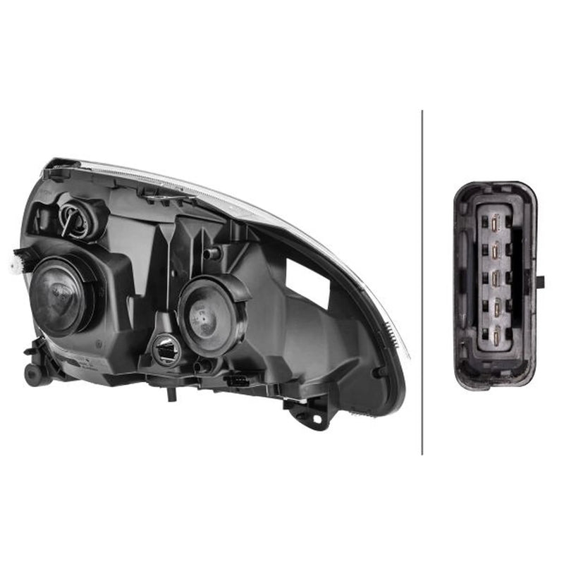 Hella Headlight Headlamp PY21W Left 1DB 008 461-851