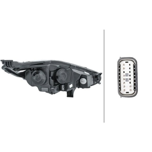 Hella Headlight Headlamp PY21W Left 1EL 354 803-051