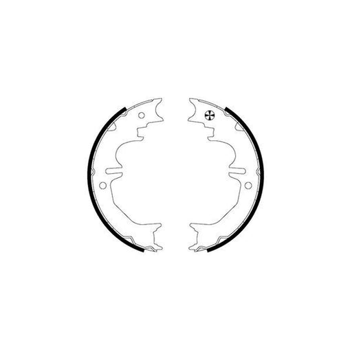 Textar Parking Brake Shoe Set 91066100
