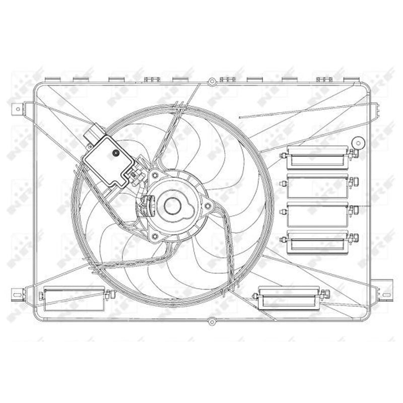 NRF Engine Cooling Fan 47626