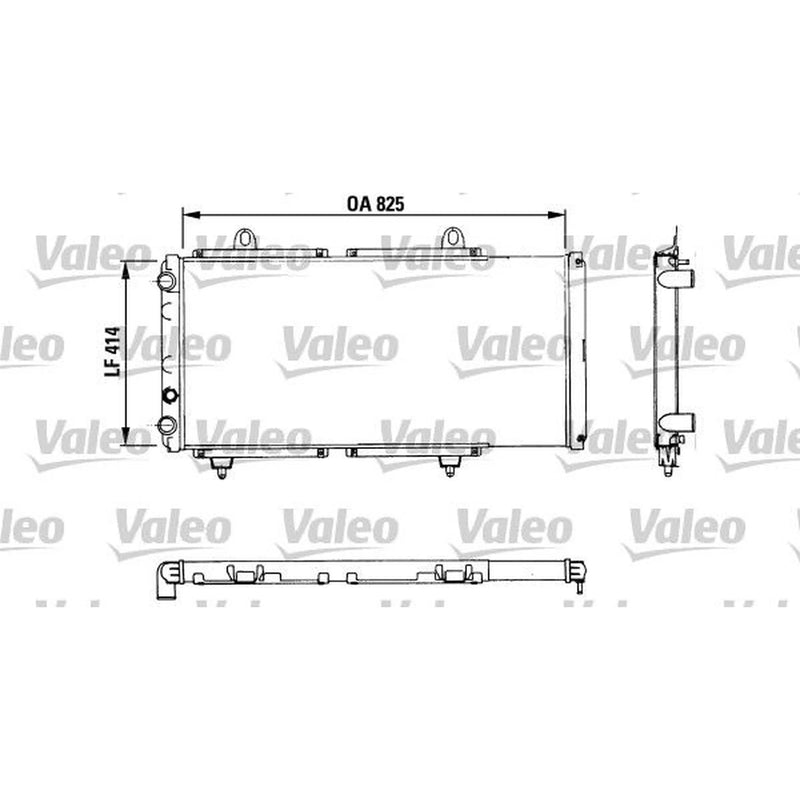 Valeo Engine Radiator 883765