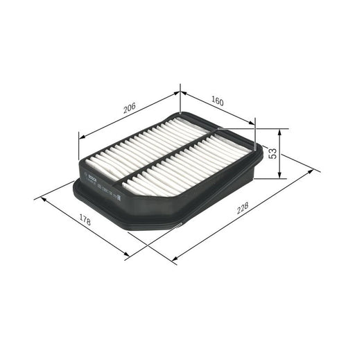 Bosch Engine Air Filter F 026 400 125