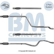 BM Catalysts Exhaust Pipe OD BM50590