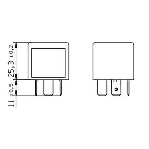 Bosch Main Power Relay 0 986 332 401