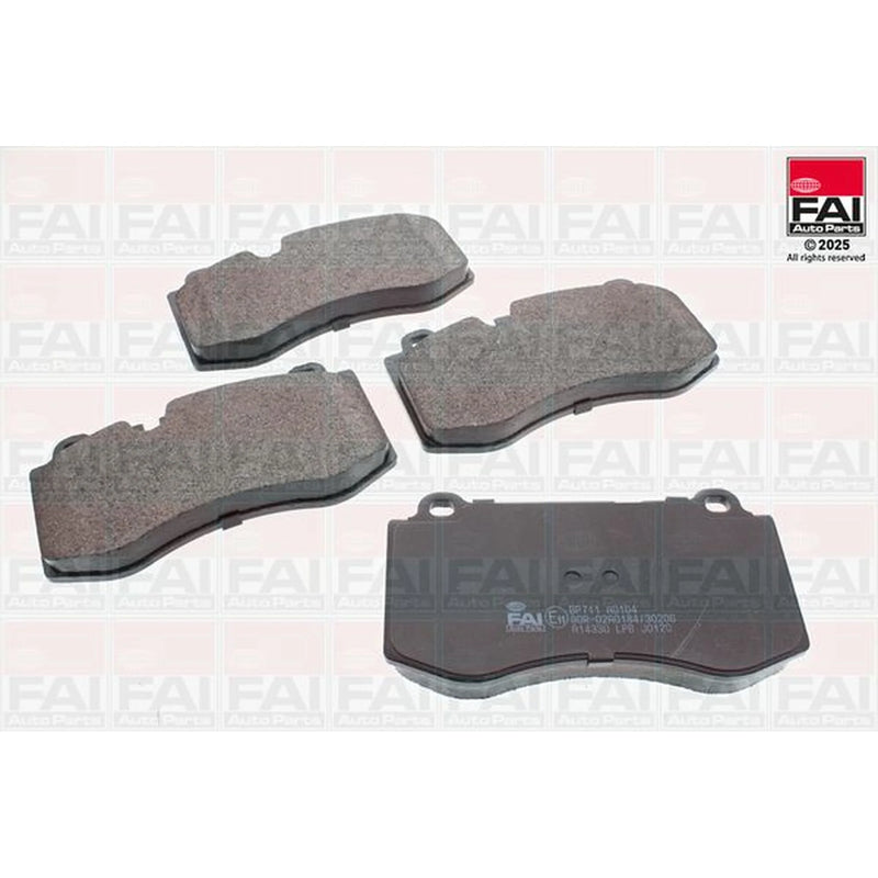 FAI Front Brake Pad Set BP711
