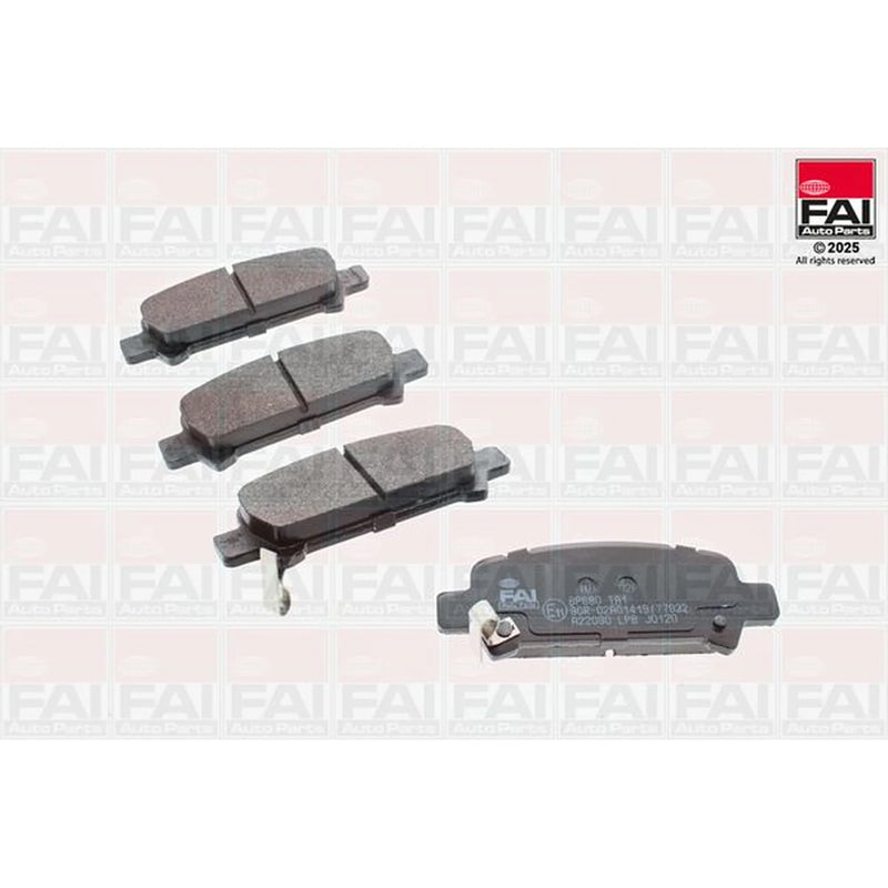 FAI Rear Brake Pad Set BP680