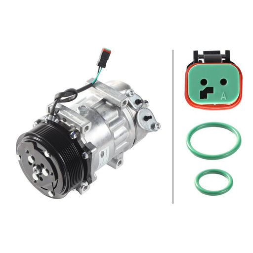 Hella Air Conditioning Compressor 8FK 366 203-411