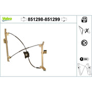 Valeo Electric Window Regulator Lifter Right Front 851299