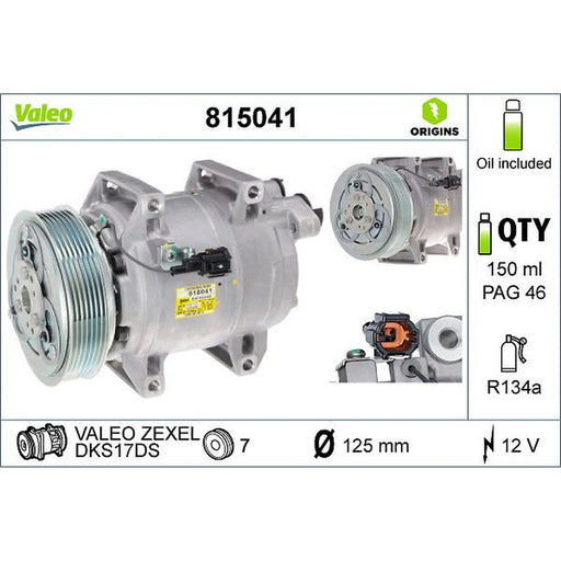 Valeo Air Conditioning Compressor 815041