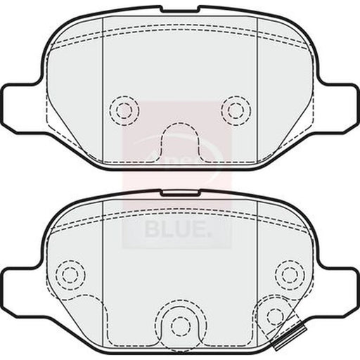 Apec Rear Brake Pad Set PD3516